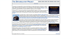 Desktop Screenshot of deturbulator.org